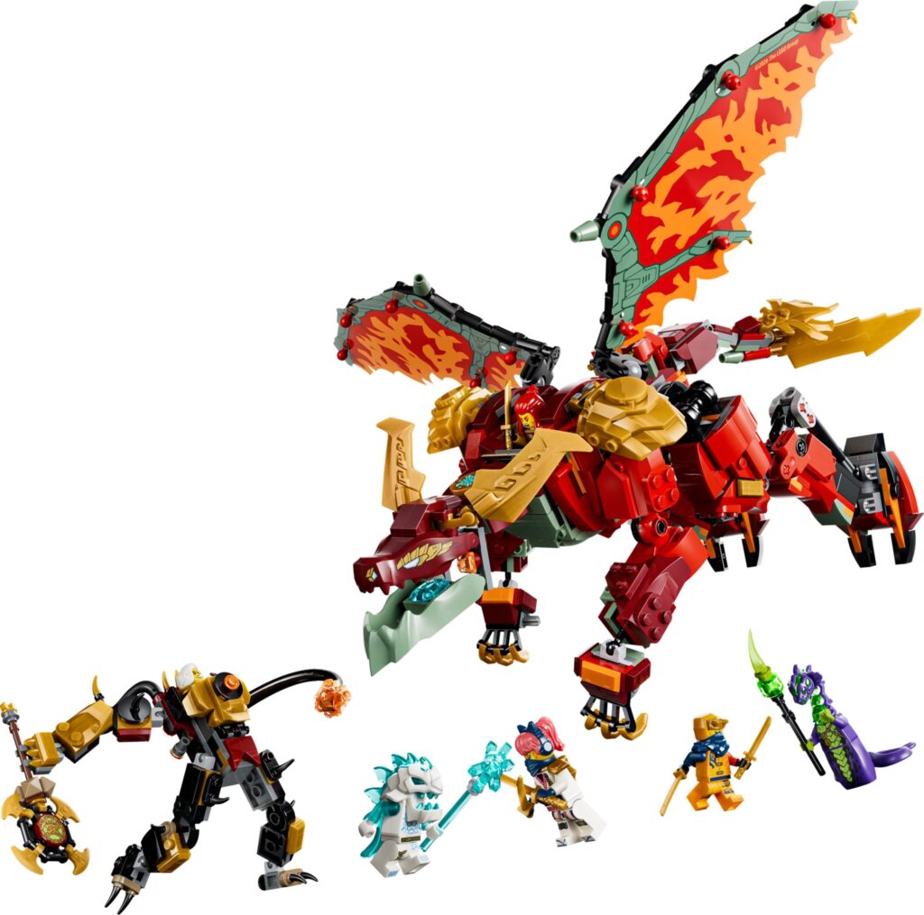 Wyldfyre’s Transforming Dragon Mech
