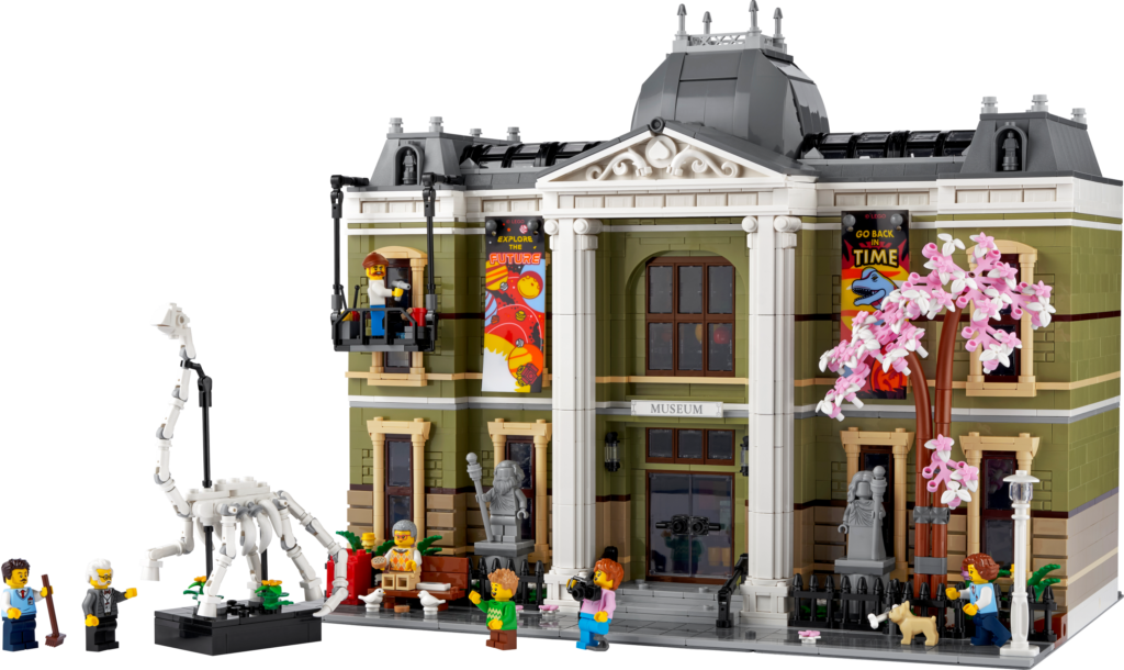 Natural History Museum: de hoek die de straat tot blok maakt