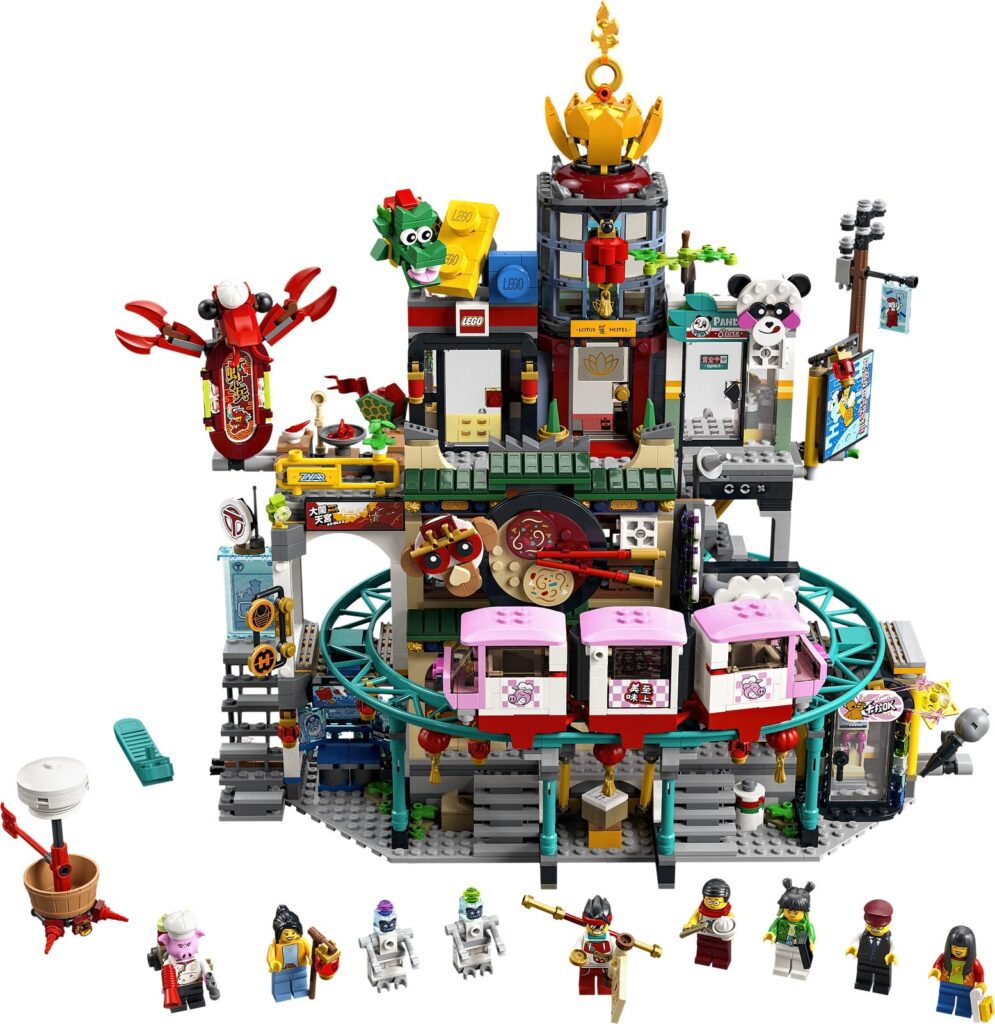 Monkie Kid na Ninjago: een eigen stad