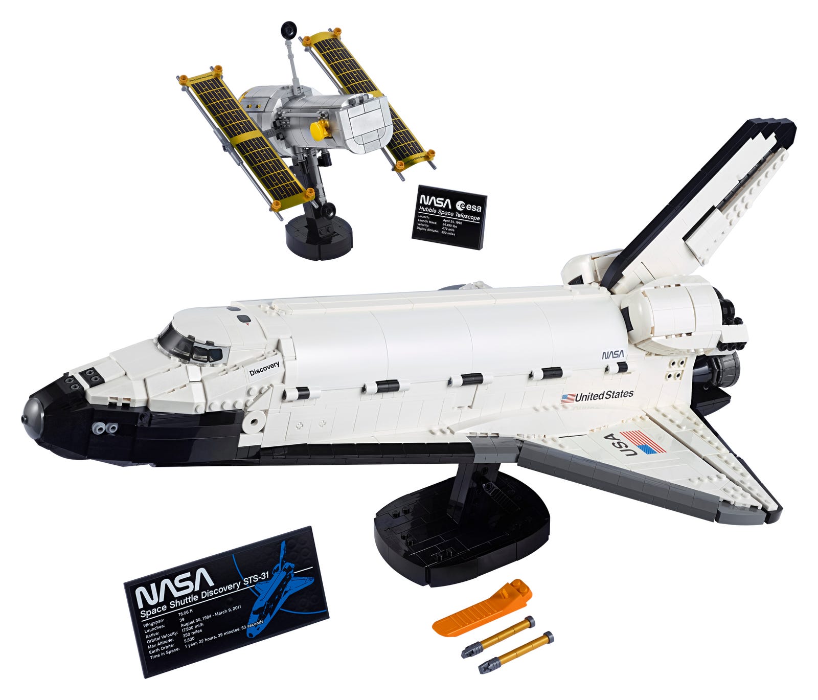 NASA naast Classic Space