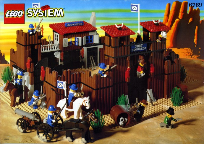 Fort Legoredo en de tempels erna